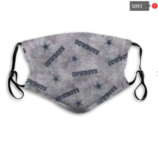NFL Dallas cowboys #7 Dust mask with filter->nfl dust mask->Sports Accessory